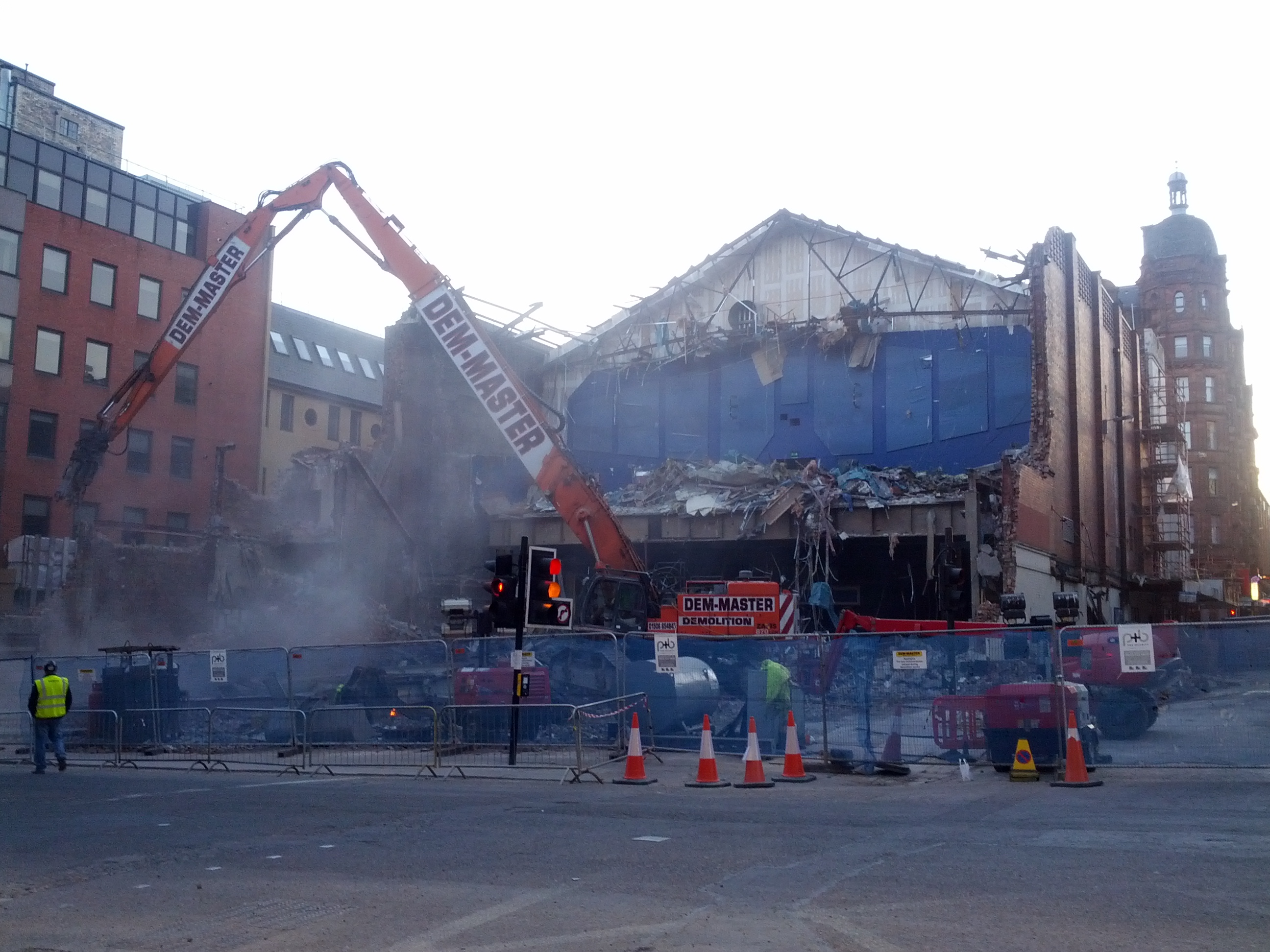 Odeon Cinema Being Torn Down